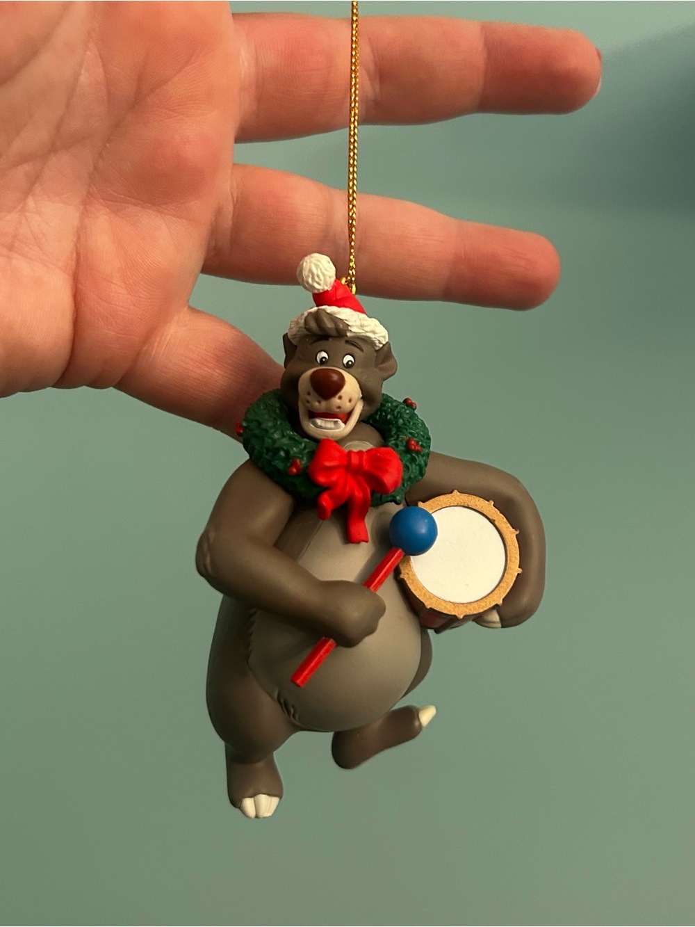 VTG Disney Jungle Book’s “BALOO” Christmas Magic Ornament
